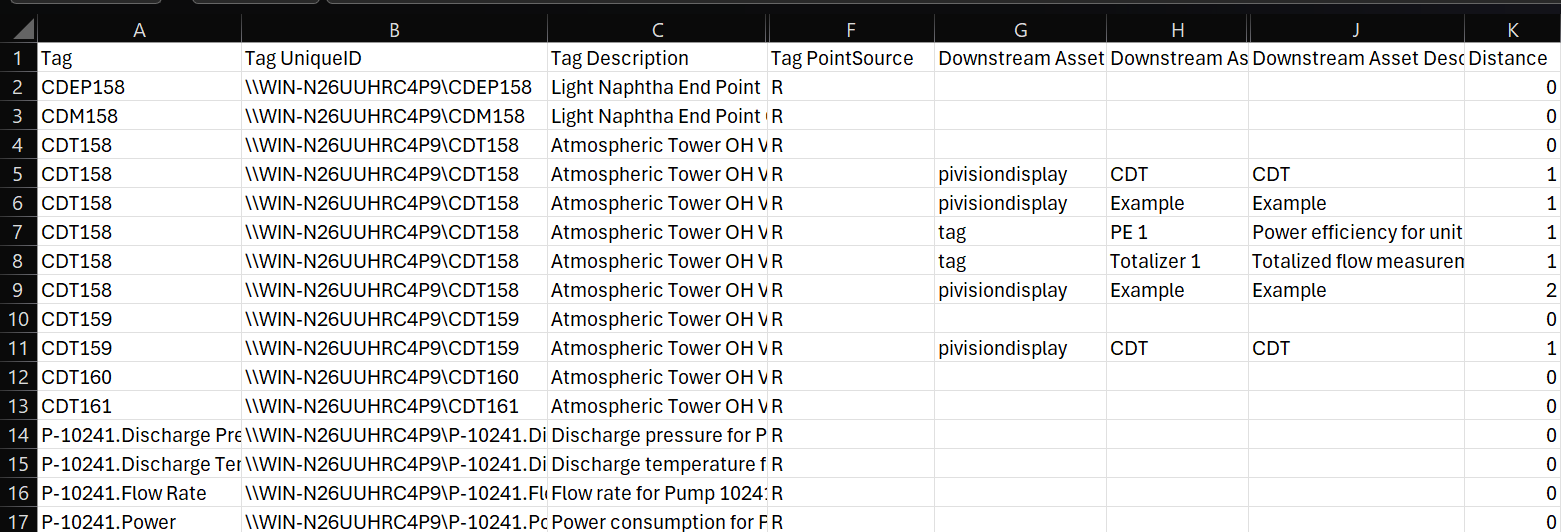 Bulk Export CSV Results