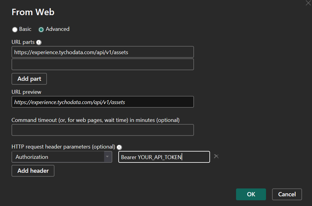 Power BI Get Data from Web